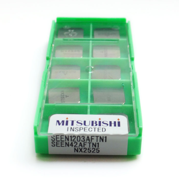 1BOX CNC Lathe Cutting Tool Milling Cutter Japan 100% Original Mitsubishi Carbide inserts SEEN1203AFTN1 NX2525