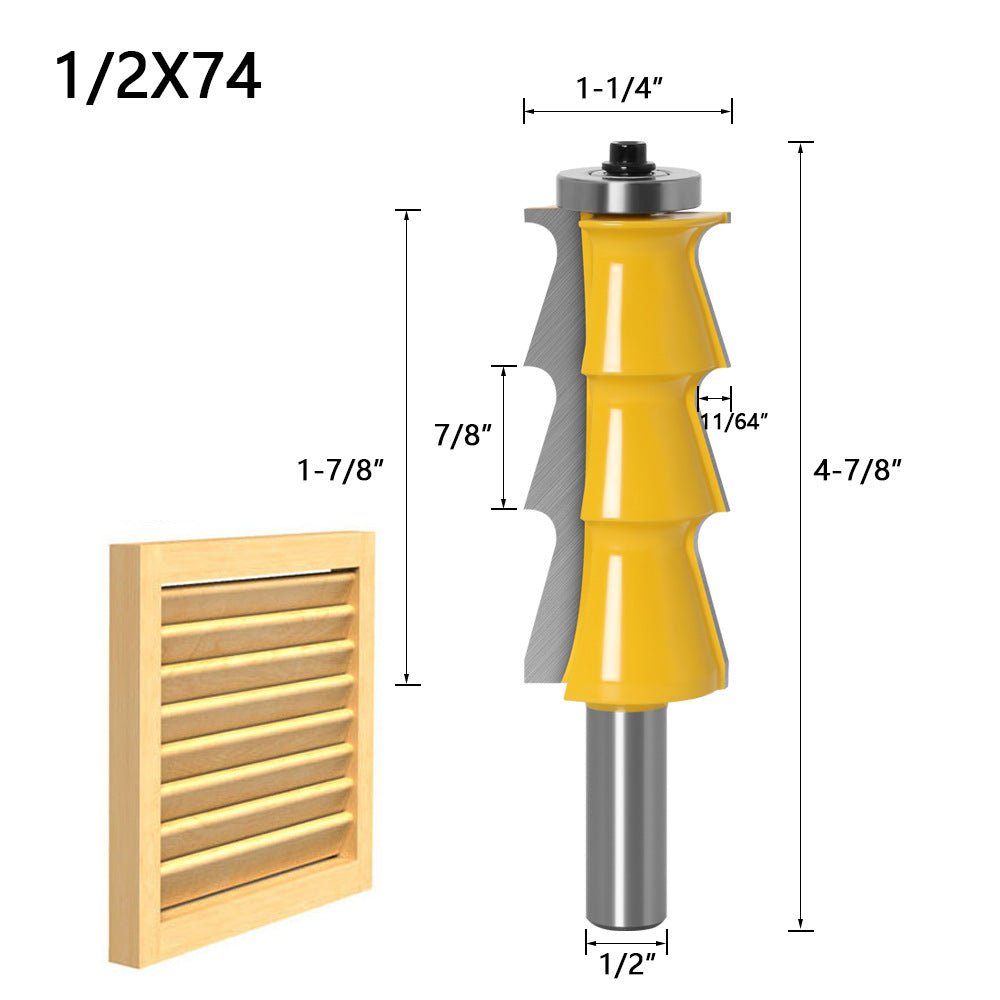 Woodworking milling cutter, shutter armrest cutter, line cutter, armrest cutter, engraving machine point wood milling cutter head