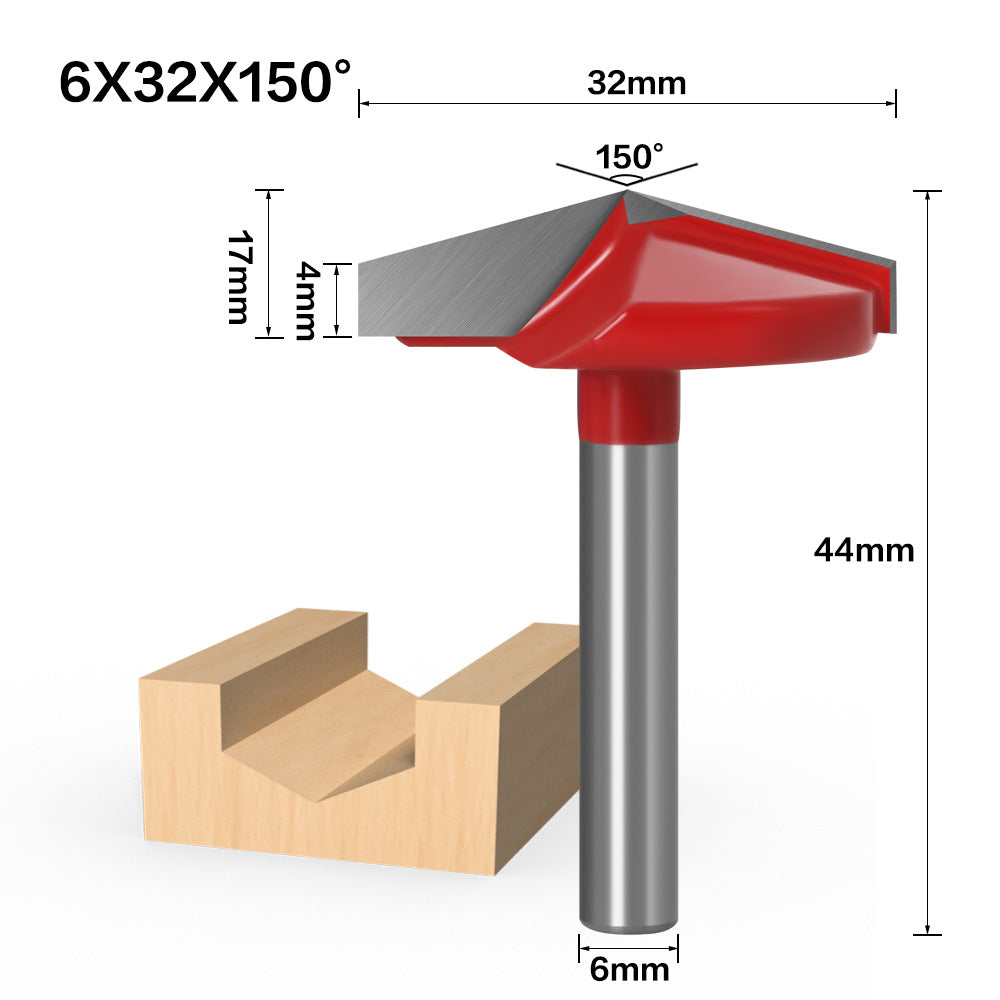 90 degree 3D knife V type knife 3D knife Computer engraving knife Engraving woodworking knife V type milling cutter Woodworking v type
