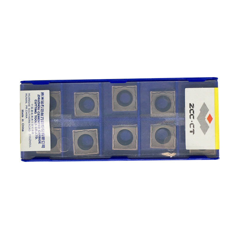 1BOX CNC Lathe Cutting Tool Milling Cutter 100% Original ZCC•CT Carbide inserts SCMT120404-EM YBG202