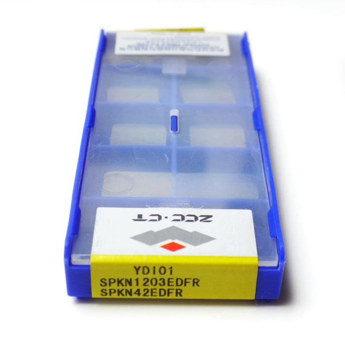 1BOX CNC Lathe Cutting Tool Milling Cutter 100% Original ZCC•CT Carbide inserts SPKN1203EDFR YD101/YD201
