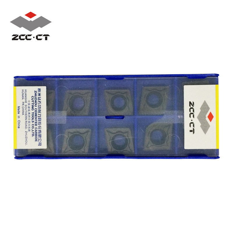 1BOX CNC Lathe Cutting Tool Milling Cutter 100% Original ZCC•CT Carbide inserts CCMT120408-HR YBD152