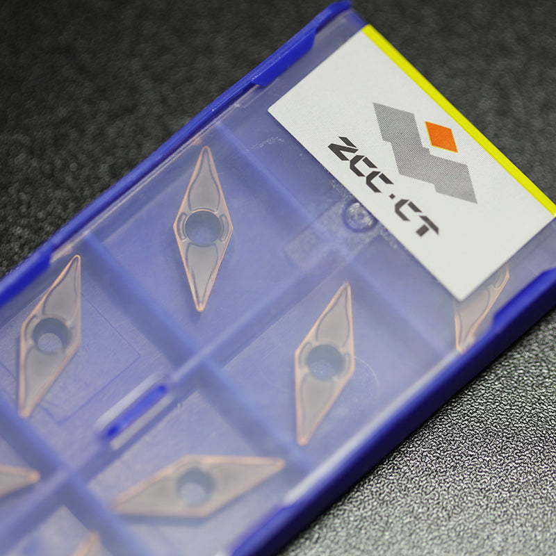 1BOX CNC Lathe Cutting Tool Milling Cutter 100% Original ZCC•CT Carbide inserts VBMT110304-EF YBG205
