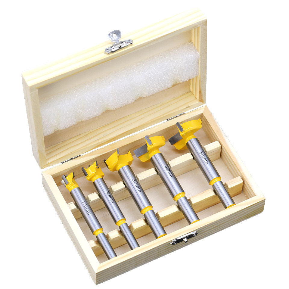 Woodworking hole opener, hand electric drill wood board reaming bit, hinge alloy plastic gypsum board wood hole extractor