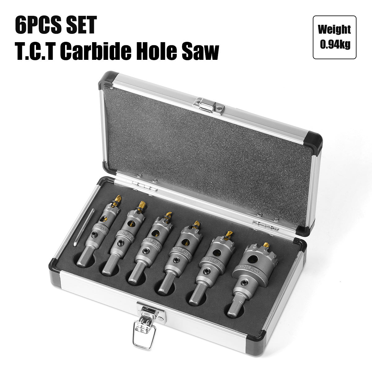 Unica alloy hole opener stainless steel drill bit metal steel plate thick iron plate reaming titanium plated drill aluminum box set