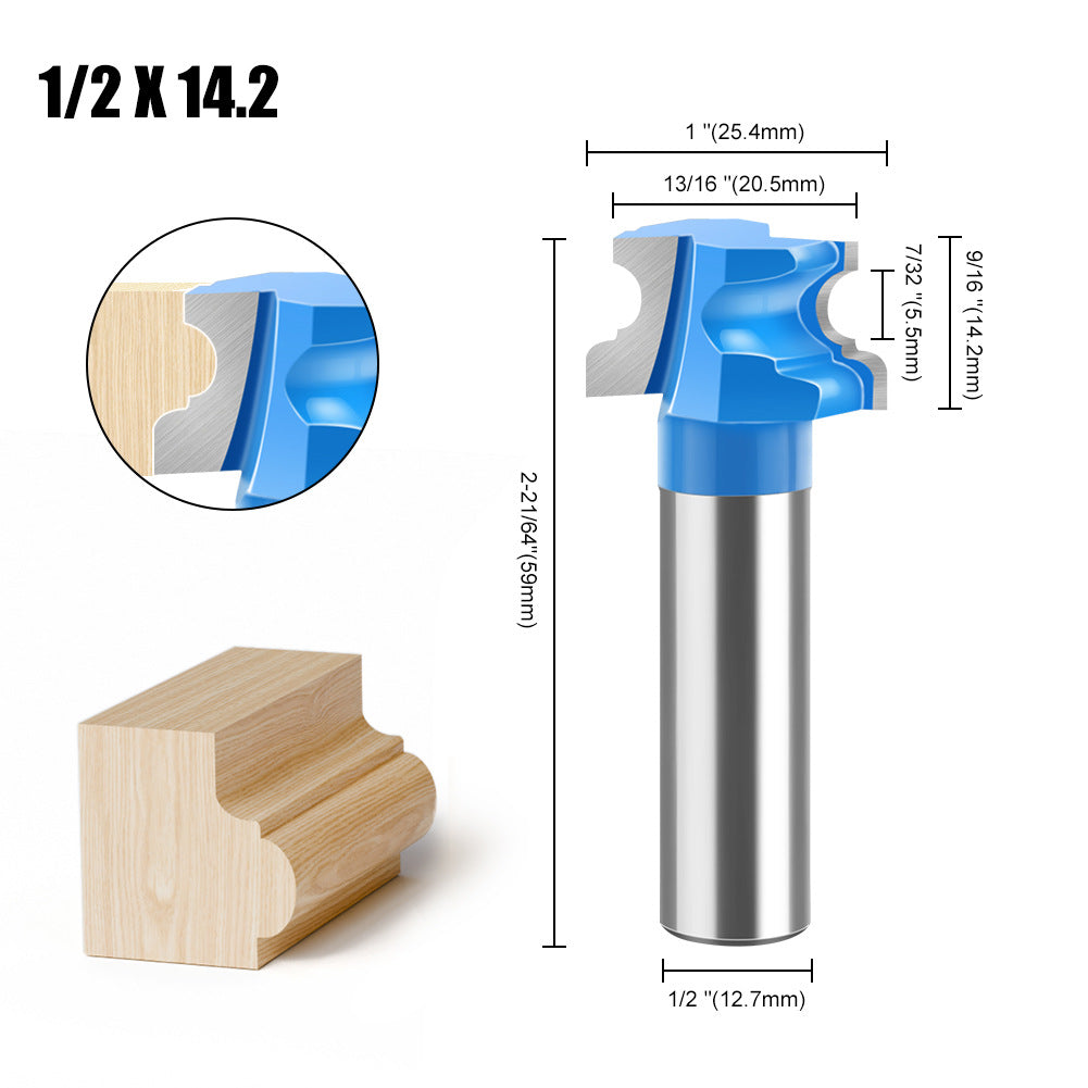 Convex Emperor Knife Minhuang Knife Polygonal Knife Engraving Machine Armrest Knife Woodworking Knife Table and Chair Line Knife Arc Knife Door Edge Knife