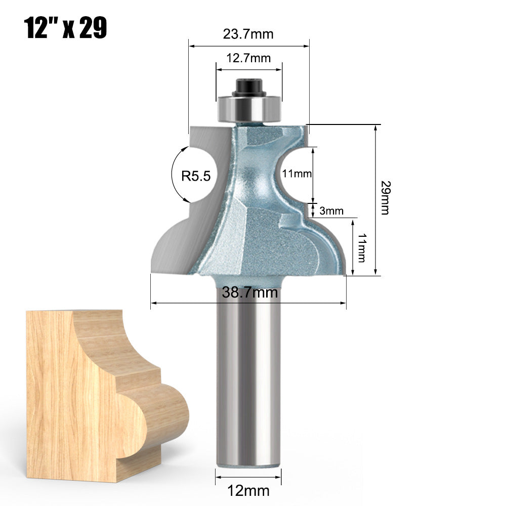 Ball Multi-angle Knife, Table Round Knife Woodworking Milling Knife Chamfering Knife Line Knife, Edge Trimming Machine, Engraving Machine Knife