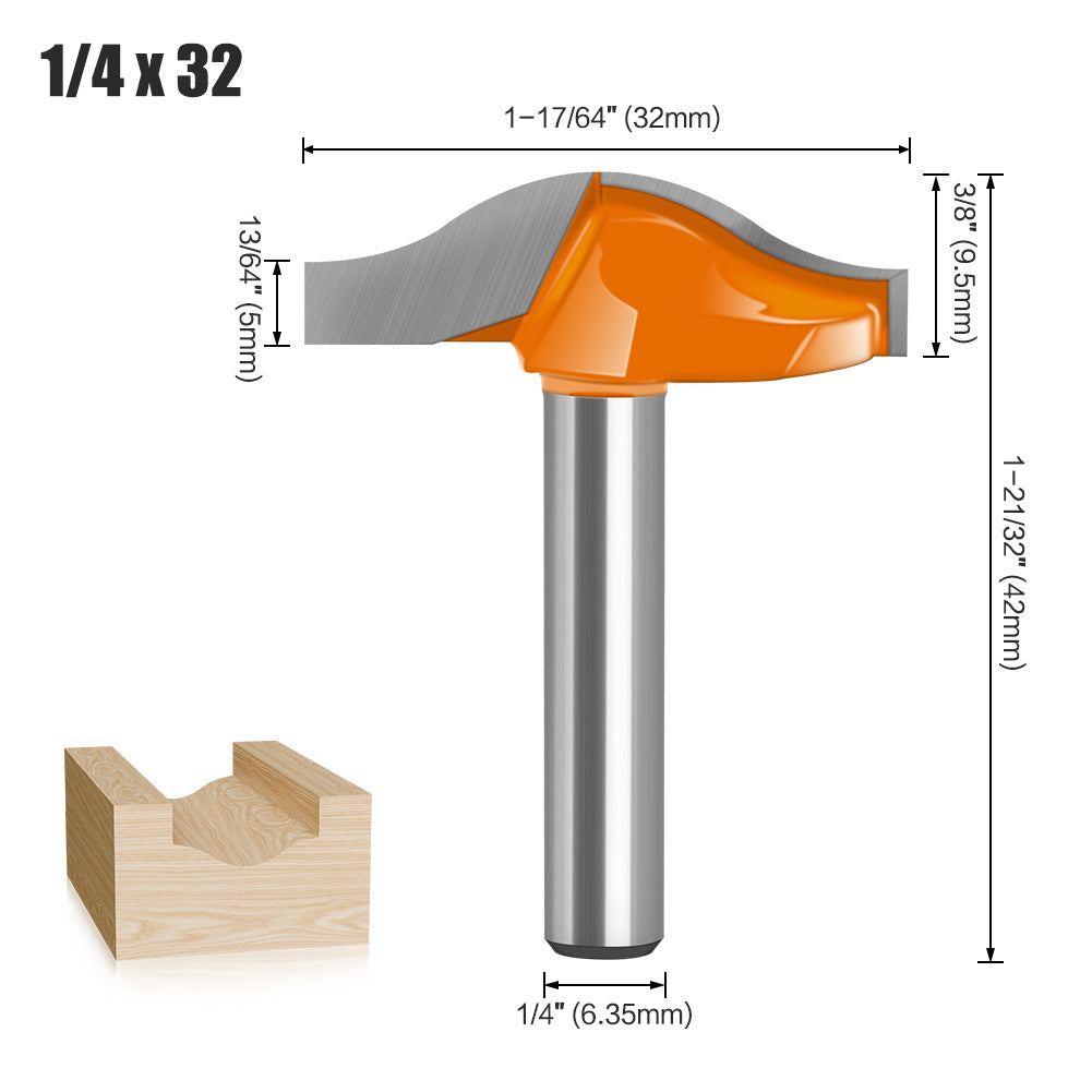 Woodworking Arc Clearing Knife Door Panel Knife Cabinet Line Knife Slotting Knife Edge Trimming Machine Knife Head Thread Knife Head Tungsten Steel Knife