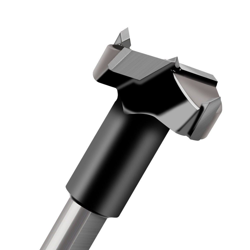 Woodworking split drill 15-55mm hole opener, split drill, forward and reverse four-tooth alloy numerical control woodworking row drill