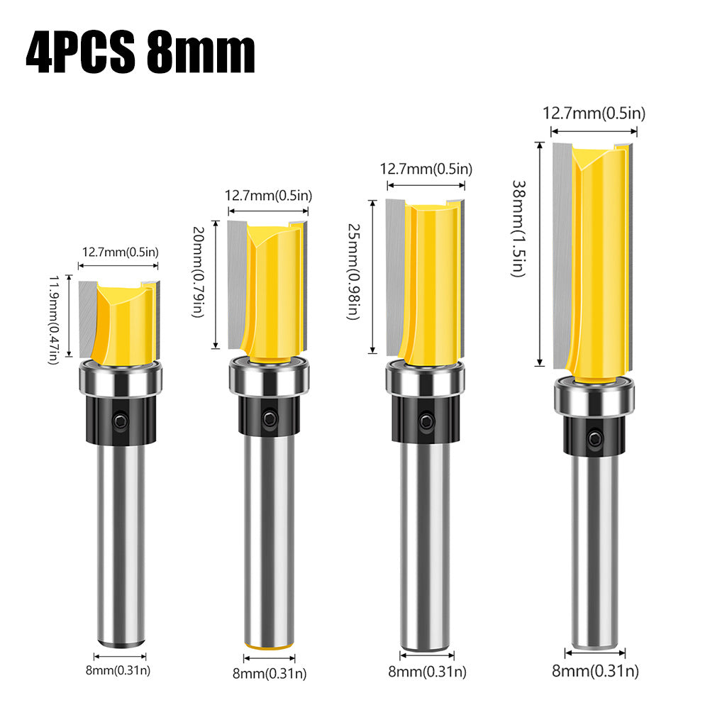 8Mm handle imitation trimming knife slotting 12.7 diameter straight edge AliExpress Amazon engraving machine woodworking milling cutter head