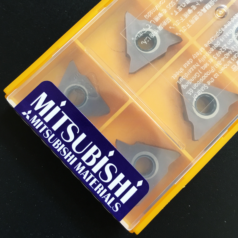 1BOX CNC Lathe Cutting Tool Milling Cutter Japan 100% Original Mitsubishi Carbide inserts MGTR43150 VP20MF