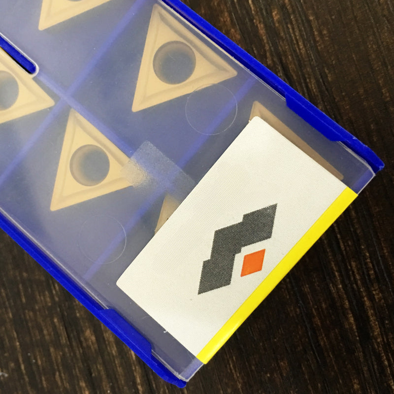 1BOX CNC Lathe Cutting Tool Milling Cutter 100% Original ZCC•CT Carbide inserts TCMT16T304-52 YBC251