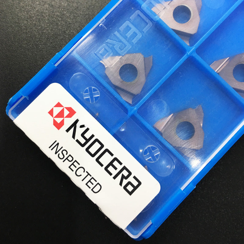1BOX CNC Lathe Cutting Tool Milling Cutter 100% Original Kyocera Carbide inserts TGF32R075 PR930