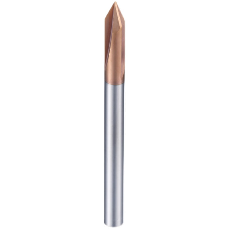 HRC55 Chamfer Milling Cutter Carbide Corner Countersink Chamfering Mill Deburring Edges V Grove Router 90 Degree for Steel