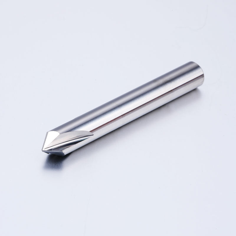 HRC55 Chamfer Milling Cutter Carbide Corner Countersink Chamfering Mill Deburring Edges V Grove Router 90 Degree for Aluminum