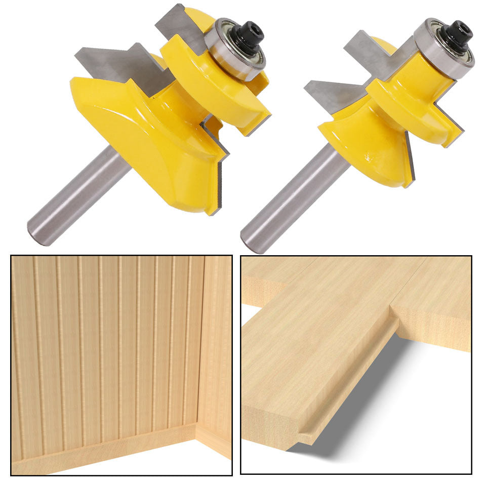 8 handle frame edge tenon knife Wood milling cutter High-grade frame edge tenon knife Puzzle cutter Floor cutter Woodworking engraving machine Milling cutter