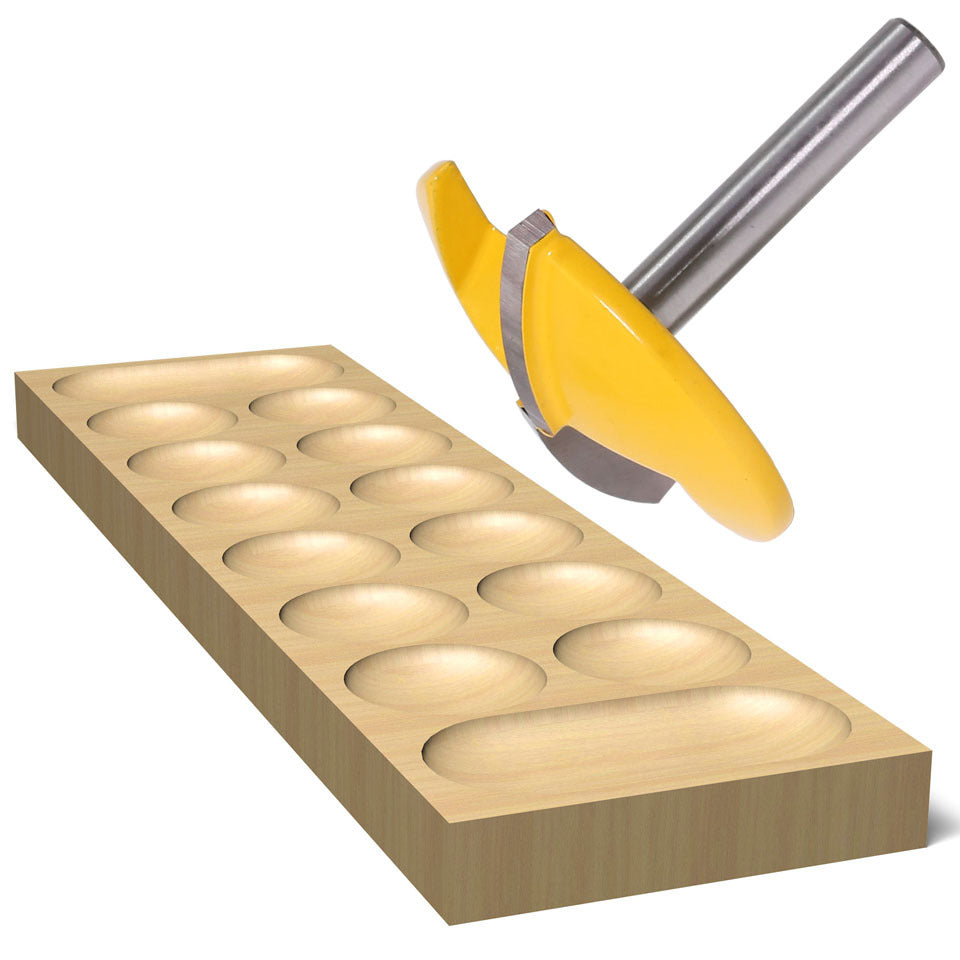 6 handle thin flat bottom cutter woodworking milling cutter slotting cutter trimming machine cutter head engraving machine bakelite gong cutter