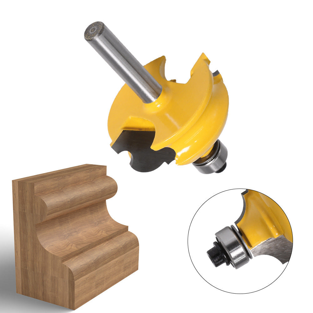 8Mm handle half arc elegant knife cabinet line knife line armrest edge milling cutter foreign trade export boutique milling cutter