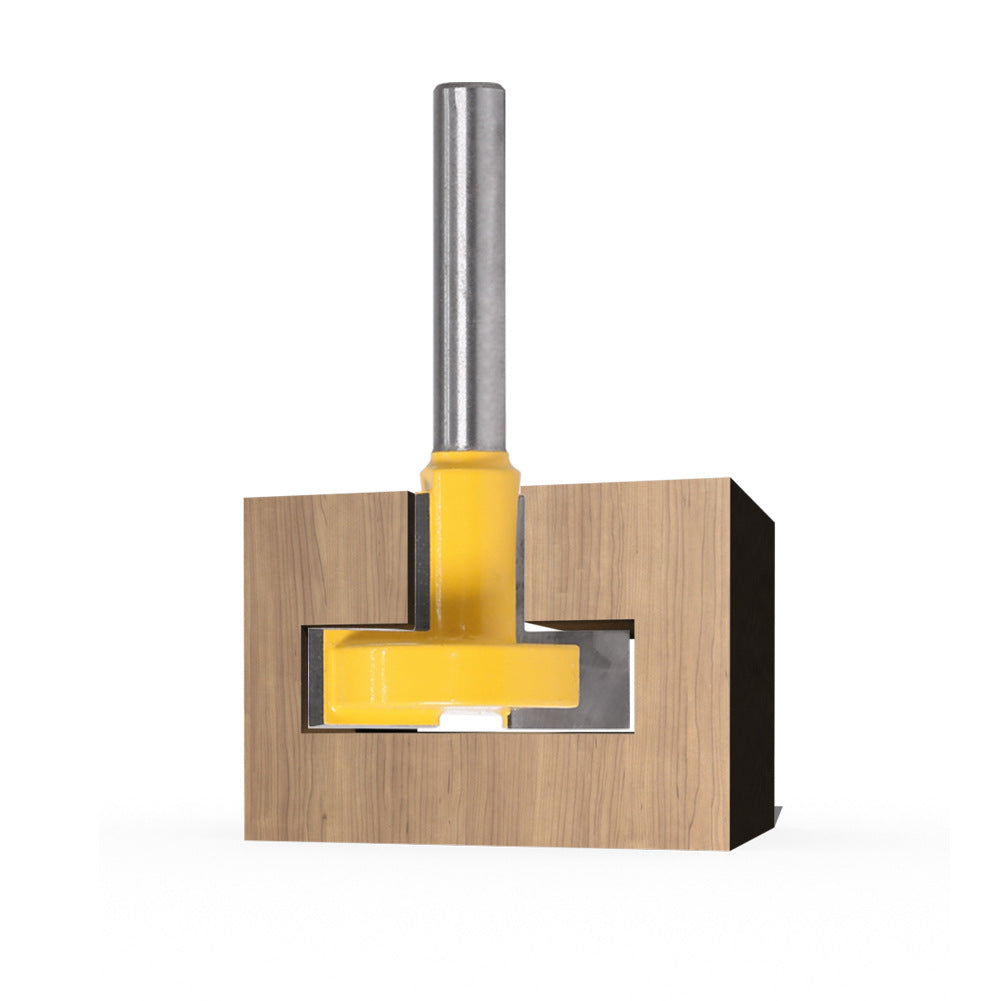 6 handle straight edge T-knife slotting cutter hook milling cutter outlet 6 handle T-straight knife