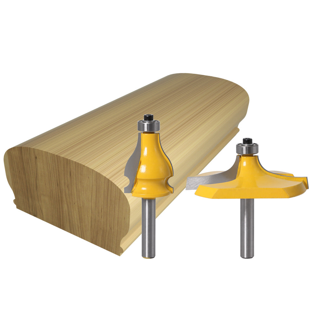 8-Handle 2-piece set, armrest knife, line cutter, woodworking milling cutter, high-grade armrest line cutter, gong milling cutter, carving cutter
