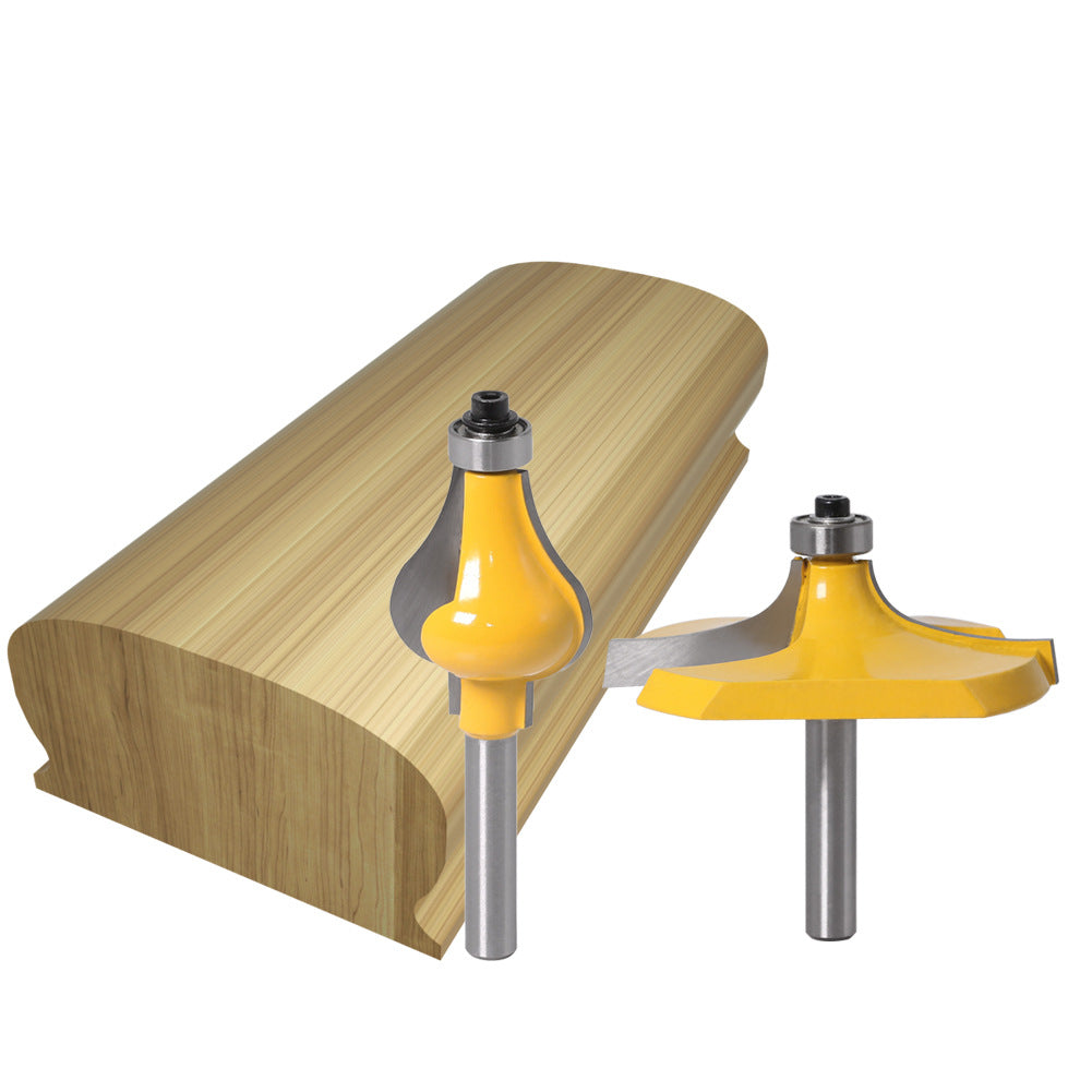 8-Handle 2-piece set, armrest knife, line cutter, woodworking milling cutter, high-grade armrest line cutter, gong milling cutter, carving cutter