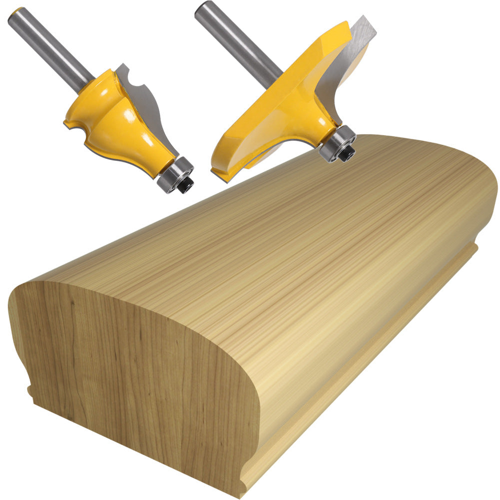 8-Handle 2-piece set, armrest knife, line cutter, woodworking milling cutter, high-grade armrest line cutter, gong milling cutter, carving cutter