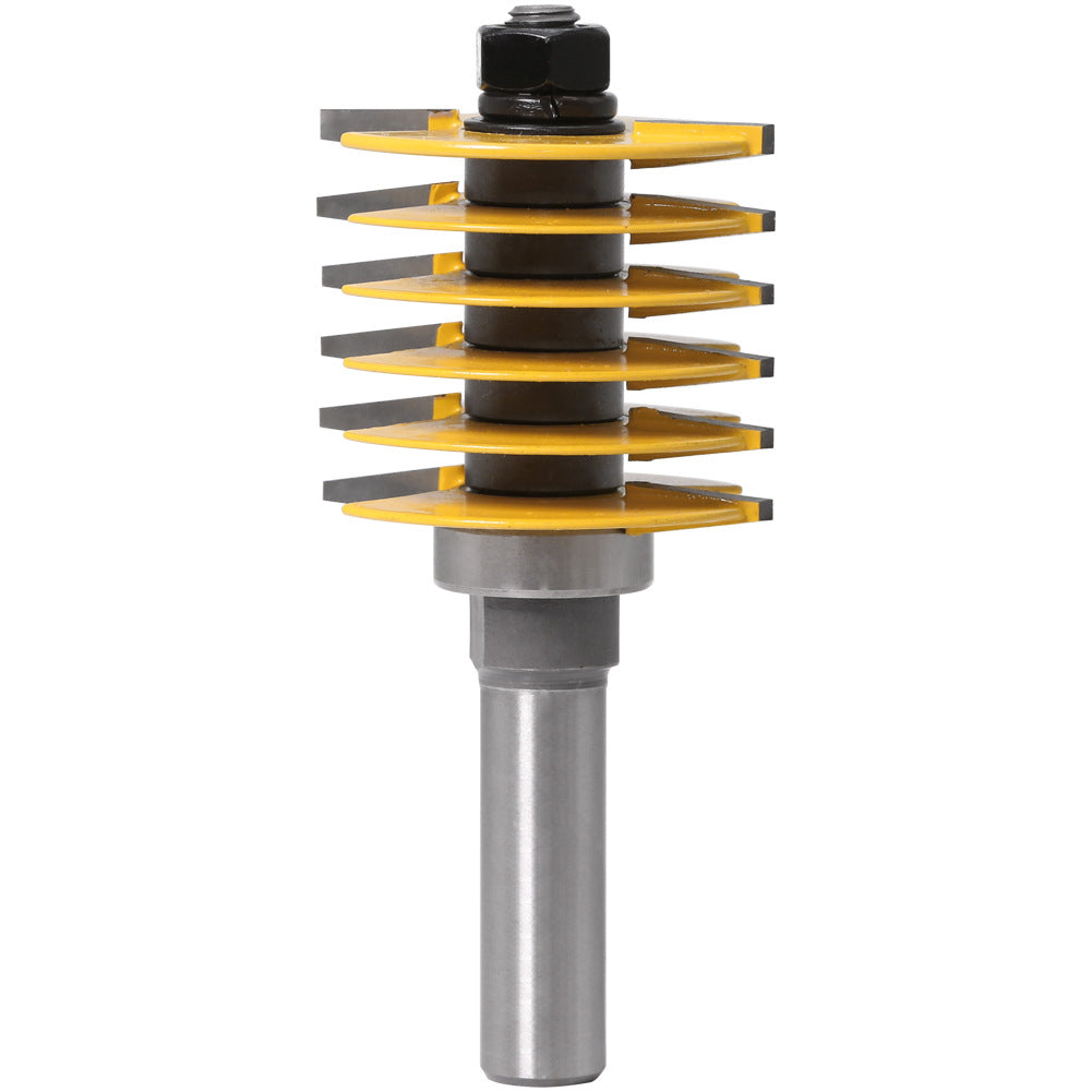 1/2 handle ladder finger joint knife splicing knife woodworking milling cutter finger joint knife 1/2 handle woodworking tenon knife