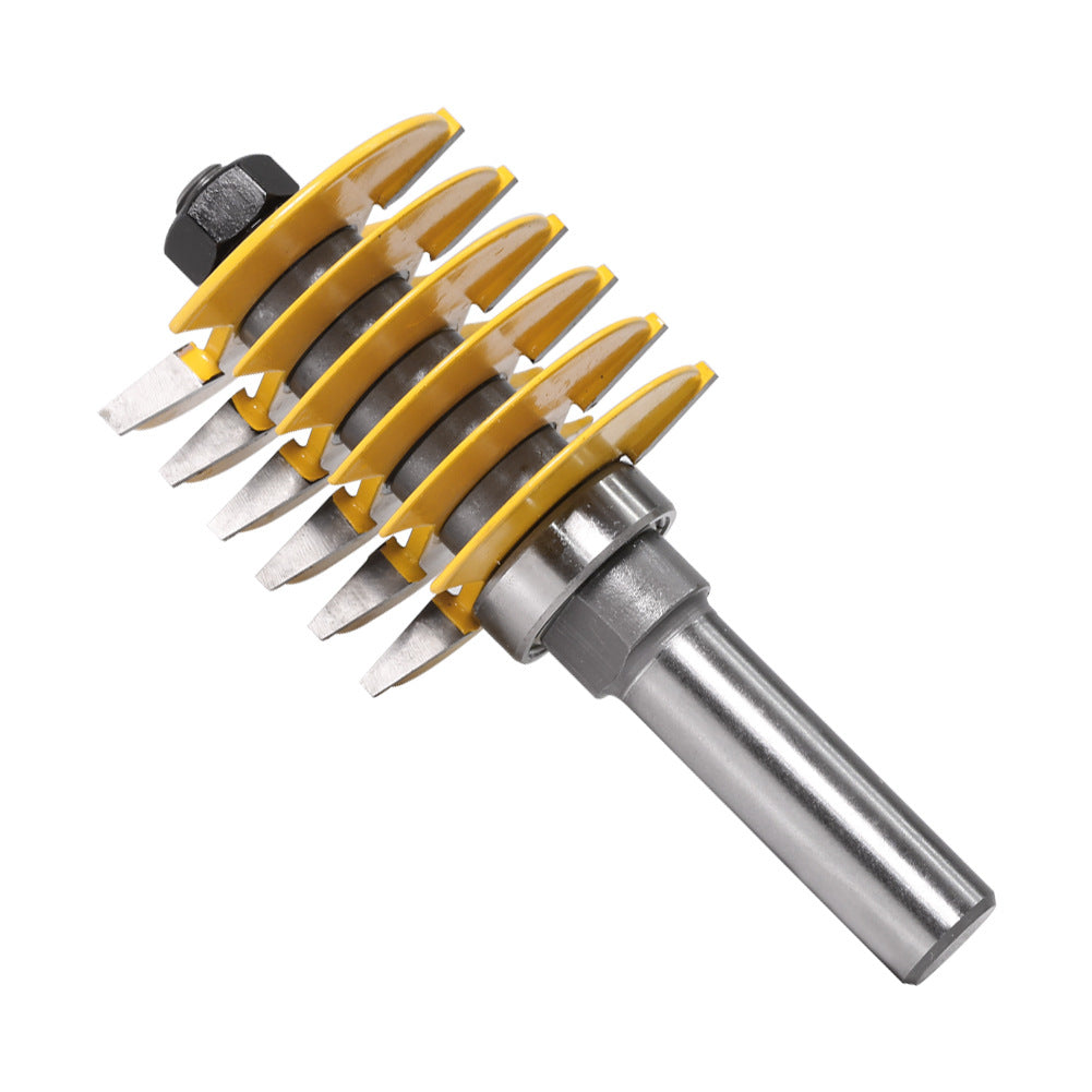 1/2 handle ladder finger joint knife splicing knife woodworking milling cutter finger joint knife 1/2 handle woodworking tenon knife