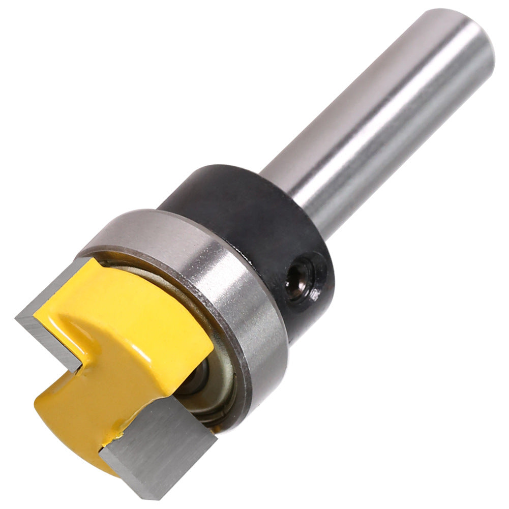 8Mm shank copy trimming shank with bearing straight knife slotting knife trimming knife trimming machine head Russia