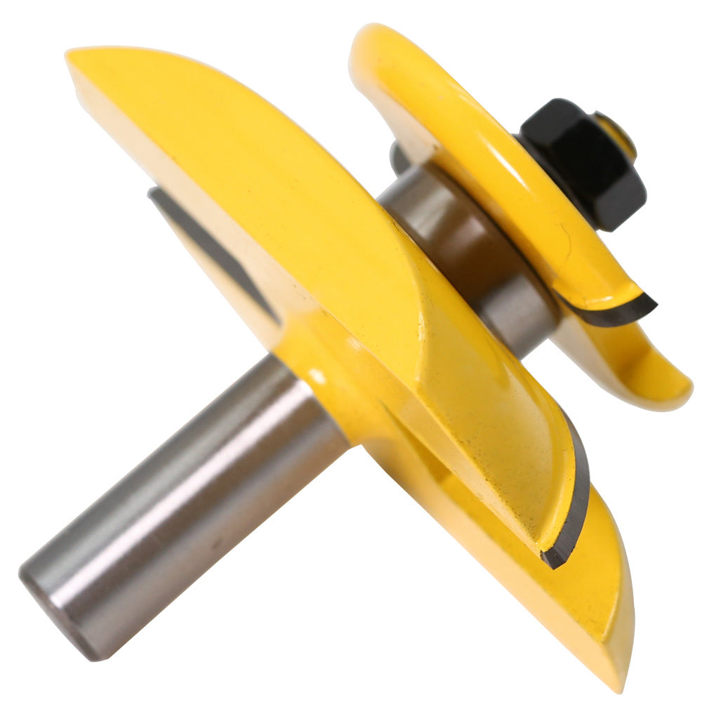 1/2 Shank 12mm Shank Cabinet Door Panel Knife Door Core Board Knife Double Side R Door Panel Knife Line Chamfering Knife