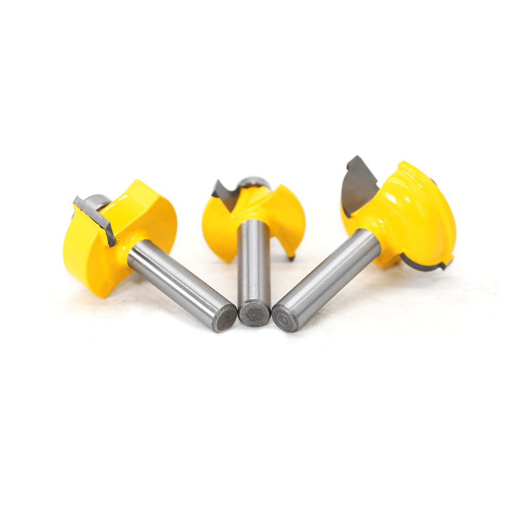 3-Piece door and window cover milling cutter tenon knife 8 handle door and window frame tenon knife door frame knife room door knife cabinet door knife engraving machine