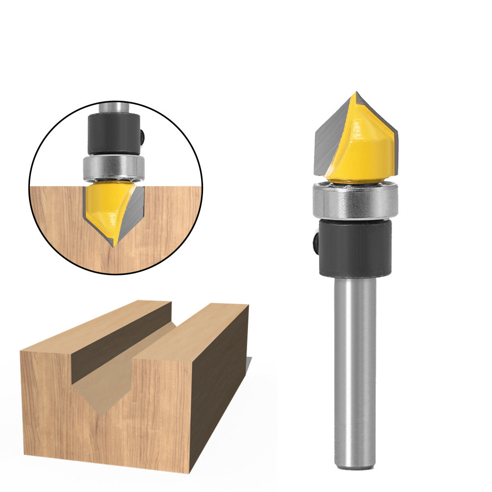 Copy 90 degree V-shaped knife Slotting knife Angle knife Aluminum plastic panel Angle trimming machine Knife head Integrated wall panel knife