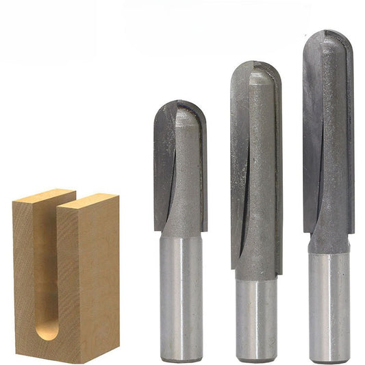 Extended round bottom cutter for engraving machine Extended deep round bottom cutter, milling keyhole cutter Special round bottom cutter for bakelite milling
