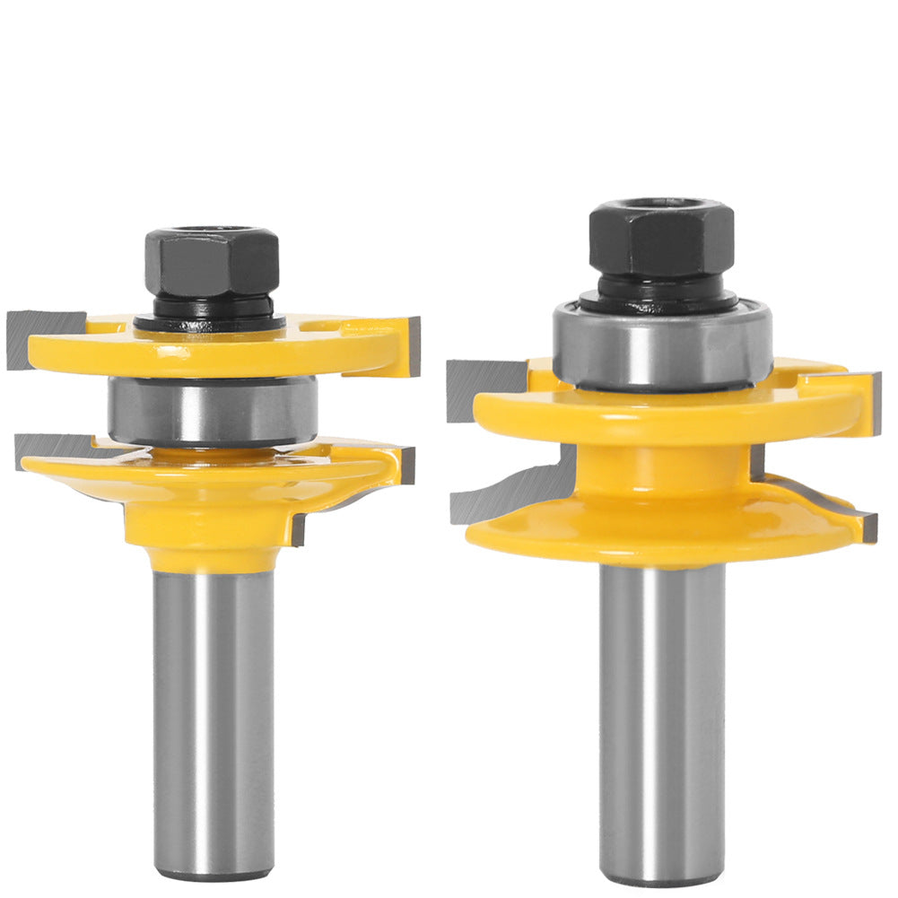 12 handle 1/2 handle 2-piece set of tenon knives Woodworking knives Cabinet door panel knives, door and window tenon knives Large family West tenon knives