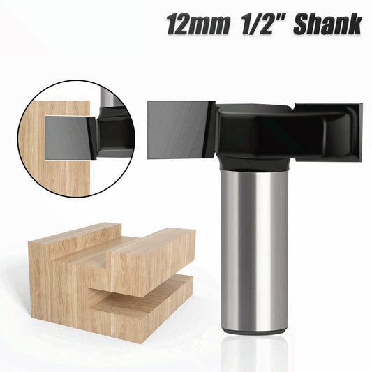 Tungsten steel T-milling cutter 11mm slot width Alloy T-slot cutter Welding T-slot milling cutter Wood board Planar machining Hardening