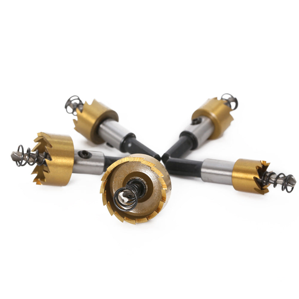 HSS iron sheet iron plate reaming aluminum alloy drilling set cross-border drill bit stainless steel titanium-plated high-speed steel hole opener