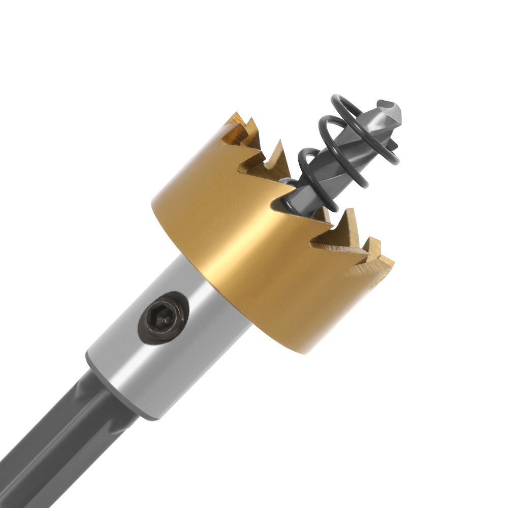 HSS iron sheet iron plate reaming aluminum alloy drilling set cross-border drill bit stainless steel titanium-plated high-speed steel hole opener