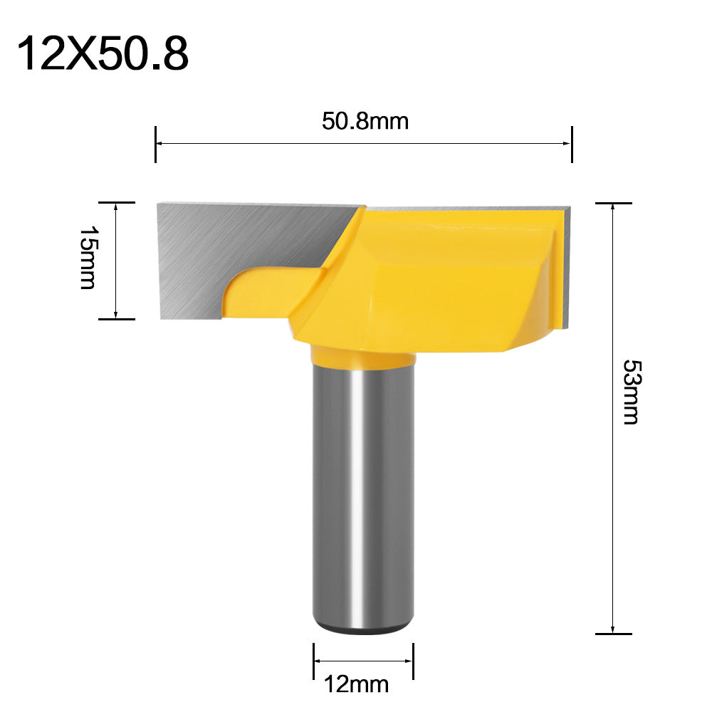 Large diameter bottom cleaning knife slotting knife woodworking milling cutter table milling bottom cutter trimming machine engraving machine gong knife