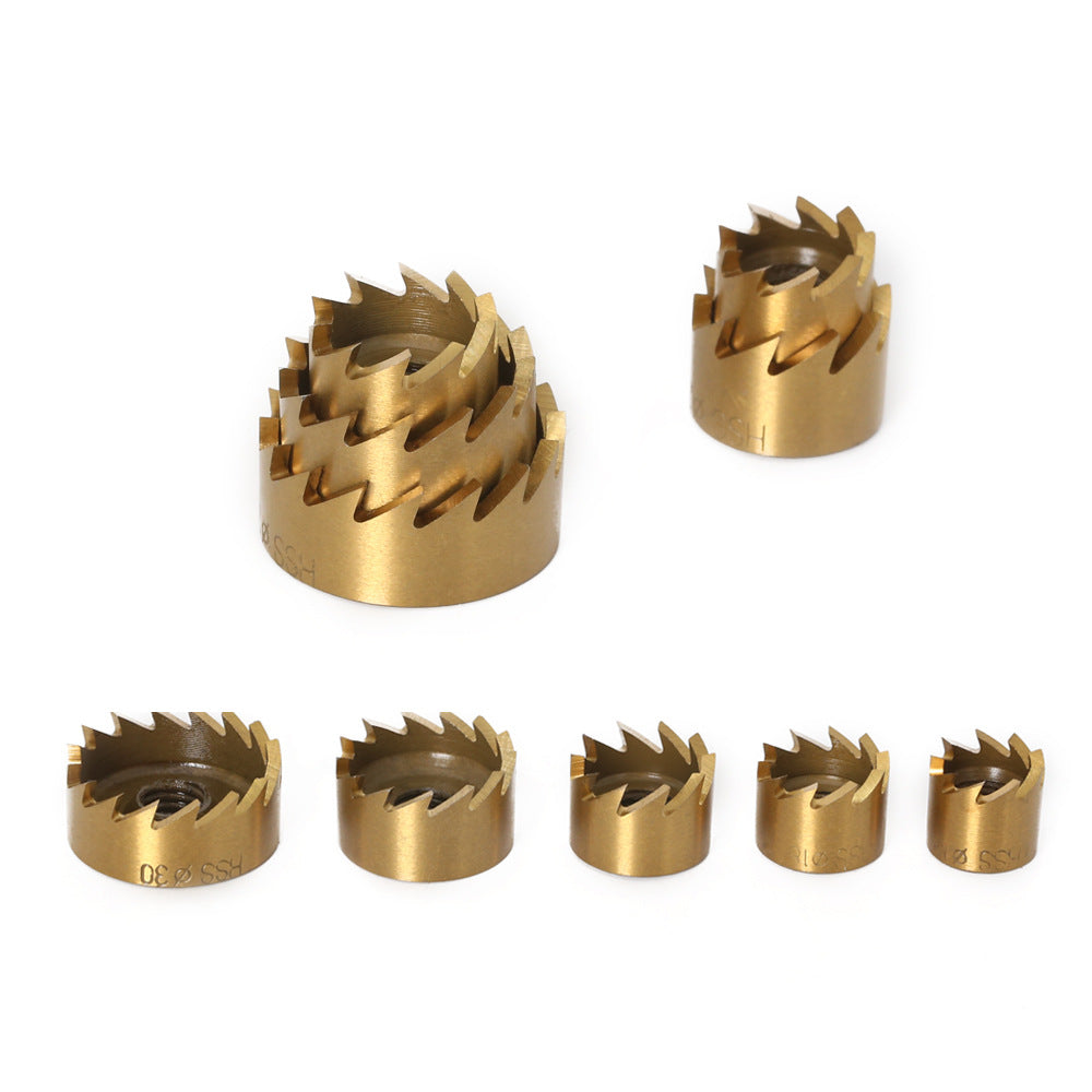 HSS iron sheet iron plate reaming aluminum alloy drilling set cross-border drill bit stainless steel titanium-plated high-speed steel hole opener
