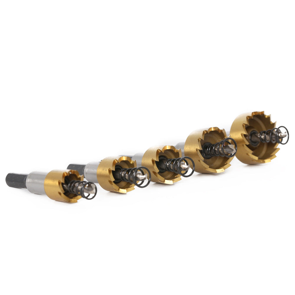HSS iron sheet iron plate reaming aluminum alloy drilling set cross-border drill bit stainless steel titanium-plated high-speed steel hole opener