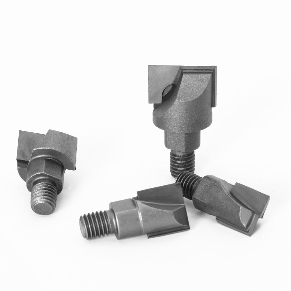 Silk buckle spiral bottom cleaning knife wooden door opening keyhole artifact carpenter unlocking slot fingerprint lock sharp weapon