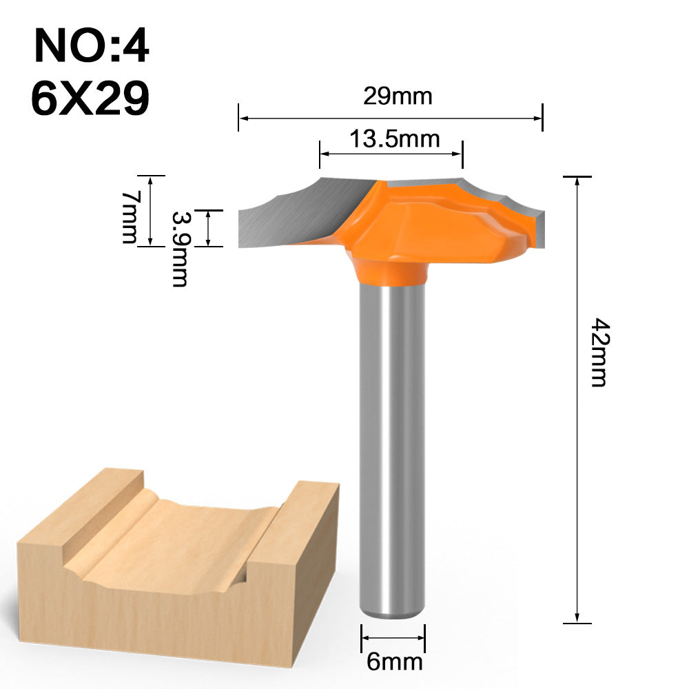 1/4 handle door panel flower cutter cabinet lace door panel cutter trimming machine door panel cutter router flower thread cutter/4 handle