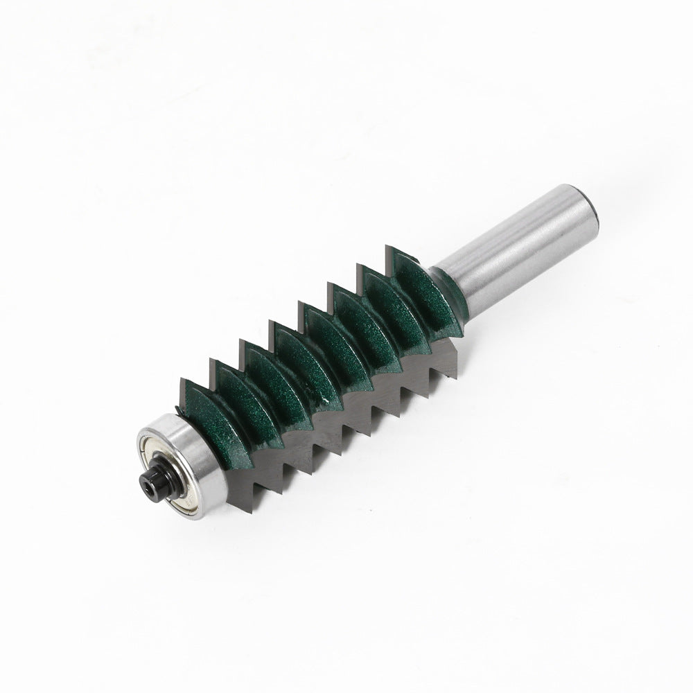 12 handle multi-tooth tenon knife woodworking line cutter slotting cutter woodworking milling cutter splicing cutter wave cutter