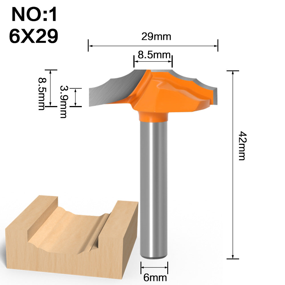 1/4 handle door panel flower cutter cabinet lace door panel cutter trimming machine door panel cutter router flower thread cutter/4 handle