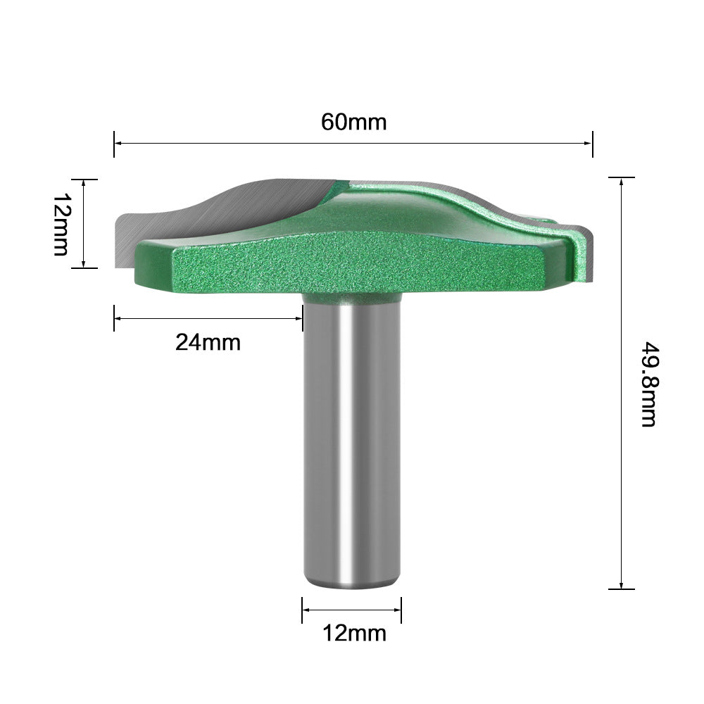 12 handle round nose door plate knife slotting knife thin trimming knife carving knife, cabinet sliding door knife