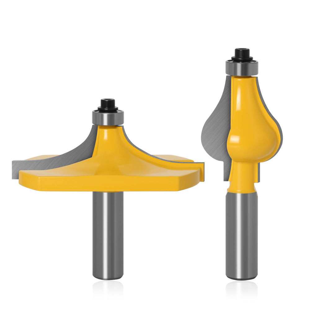 2-Piece set, armrest cutter, line cutter, woodworking milling cutter, high-grade armrest line cutter, gong milling cutter, carving cutter
