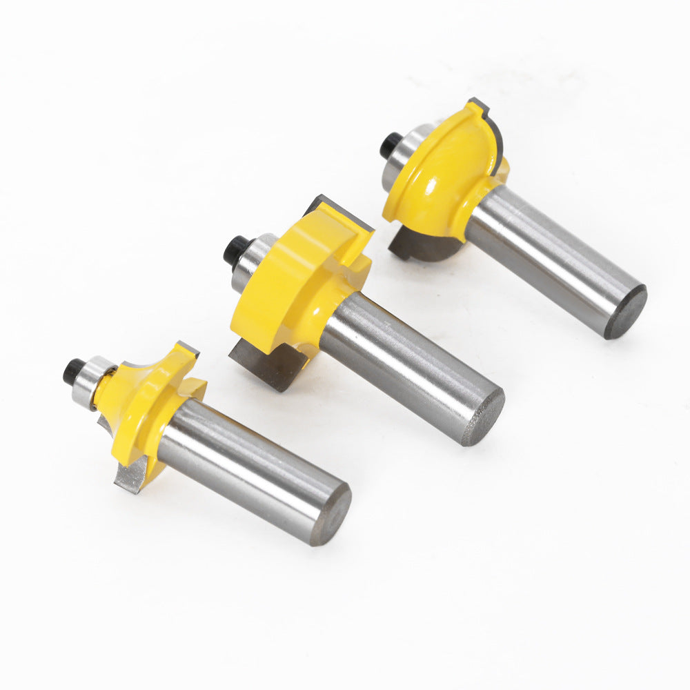 1/2 handle 12mm handle three-piece set door frame knife room door knife cabinet door knife engraving machine woodworking engraving machine knife