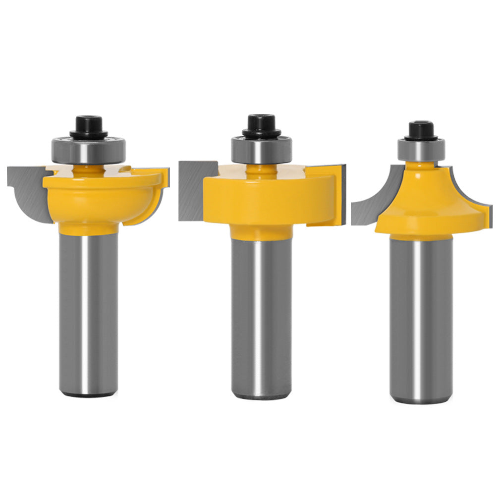 1/2 handle 12mm handle three-piece set door frame knife room door knife cabinet door knife engraving machine woodworking engraving machine knife