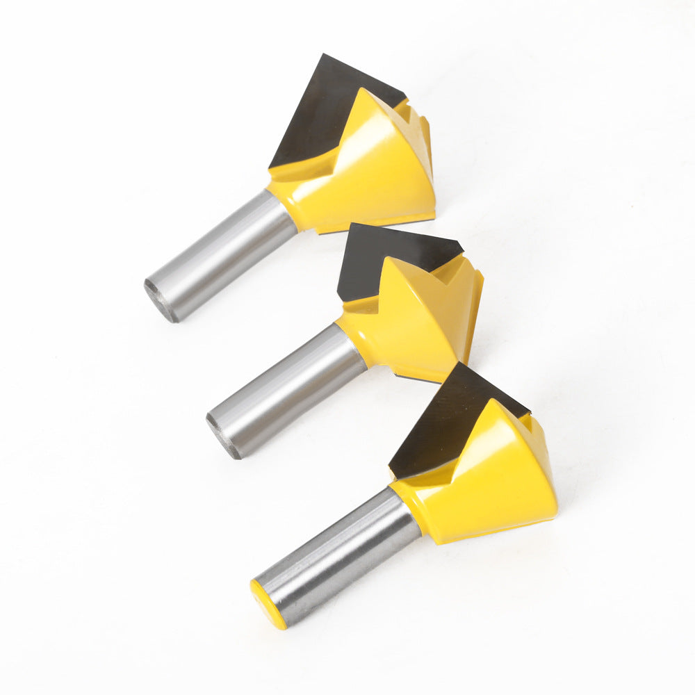 1/2 handle 3-piece set multilateral knife bird's beak interface knife 6 sides 8 sides 12 sides multi-purpose knife tenon knife woodworking router