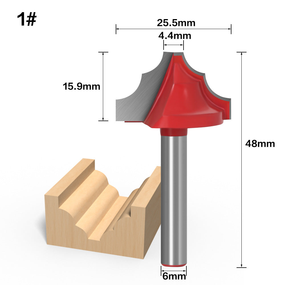 Engraving tool advertising woodworking engraving machine tool lace knife cabinet door knife door panel knife engraving machine lace knife